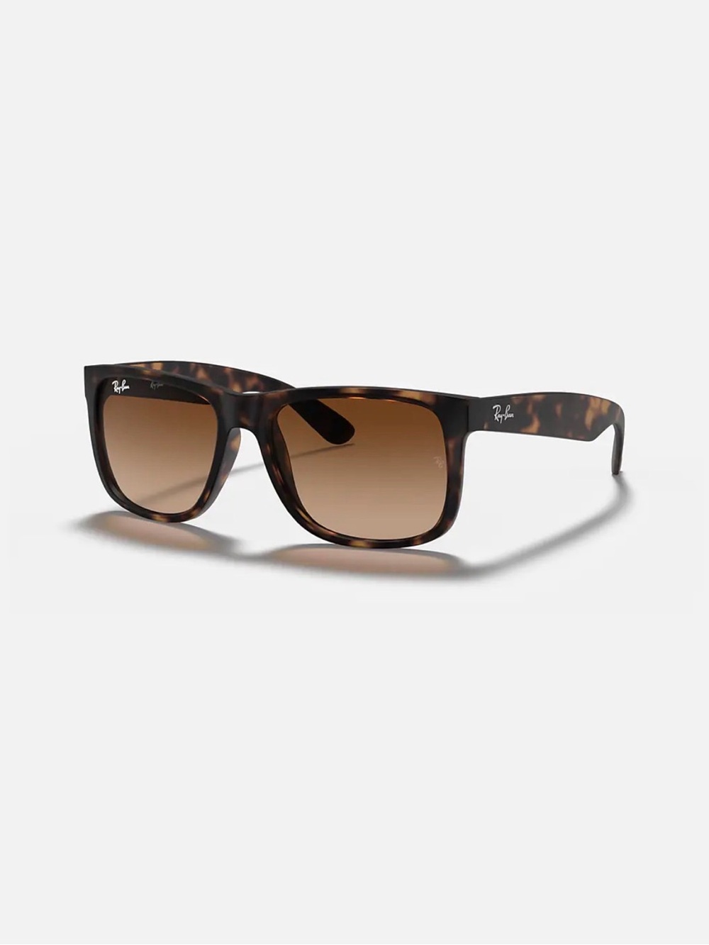 Ray-Ban Justin in Rubber Light Havana
